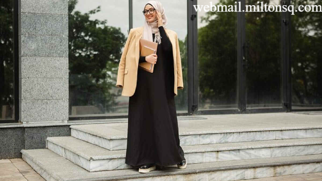 Gaya Gamis Abaya Bordir yang Elegan serta Stylish